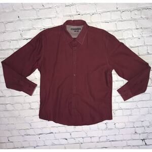 Maroon No Retreat Button Up Shirt